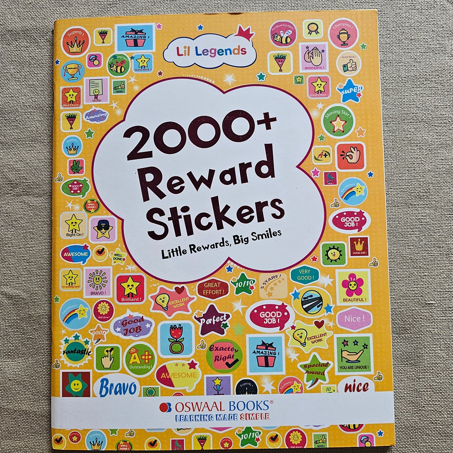 AB000003 - 2000+ Reward stickers to motivate children