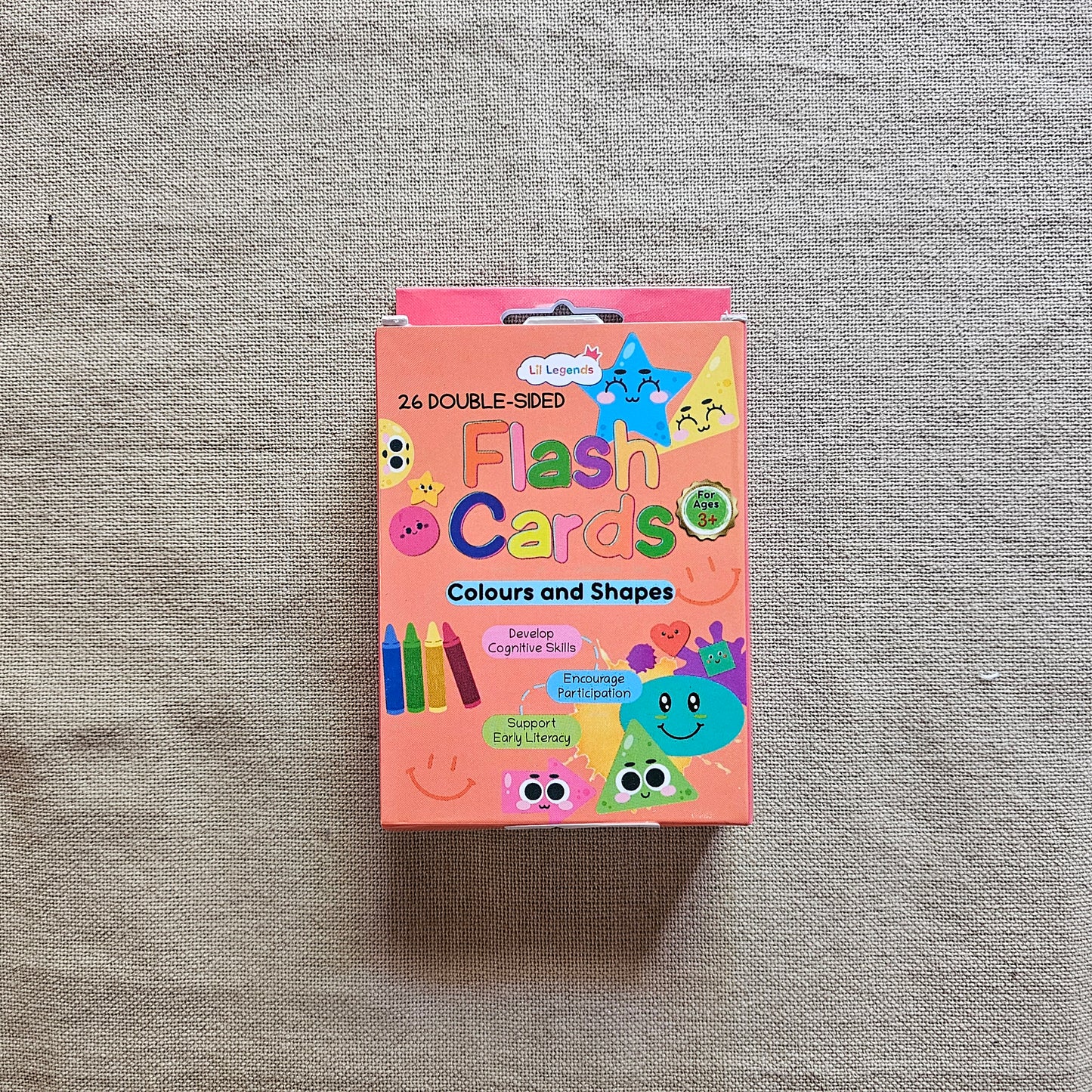 AB000011 - Little Legends Flash Cards for toddlers. Age 3+ (Colours & Shapes)