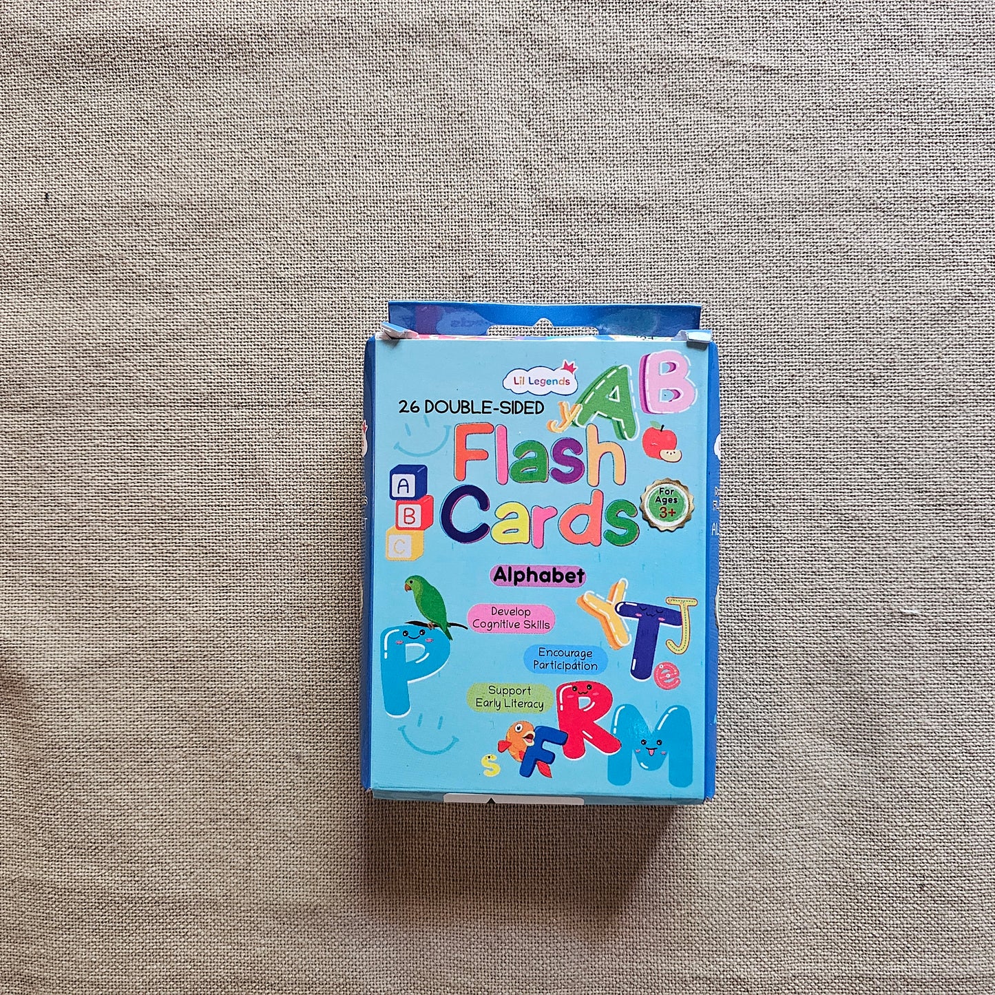 AB000014 - Little Legends Flash Cards for toddlers. Age 3+ (Alphabets)