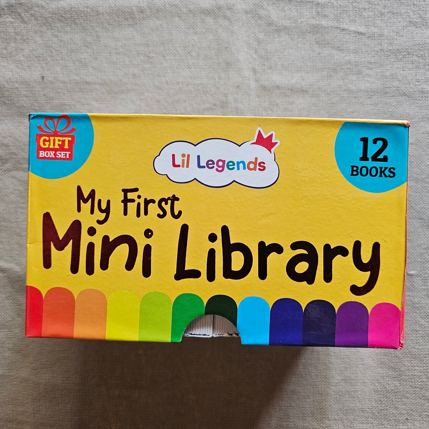 AB000021 - Little Legends Mini Library Box Set - 12 Books for Toddlers. Age - 0-4 years