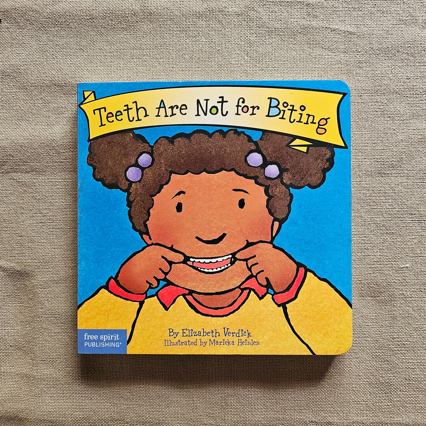 AB000031 - Children Self help Book - Teeth are not for Biting
