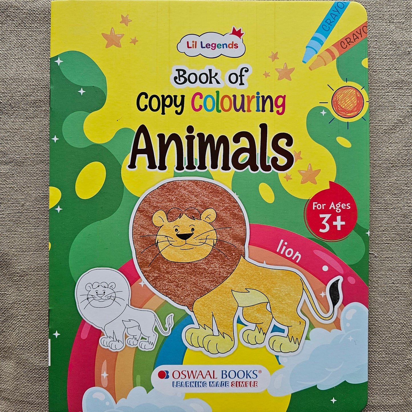 CB000011 - Little Legends Copy Coloring Book - Animals