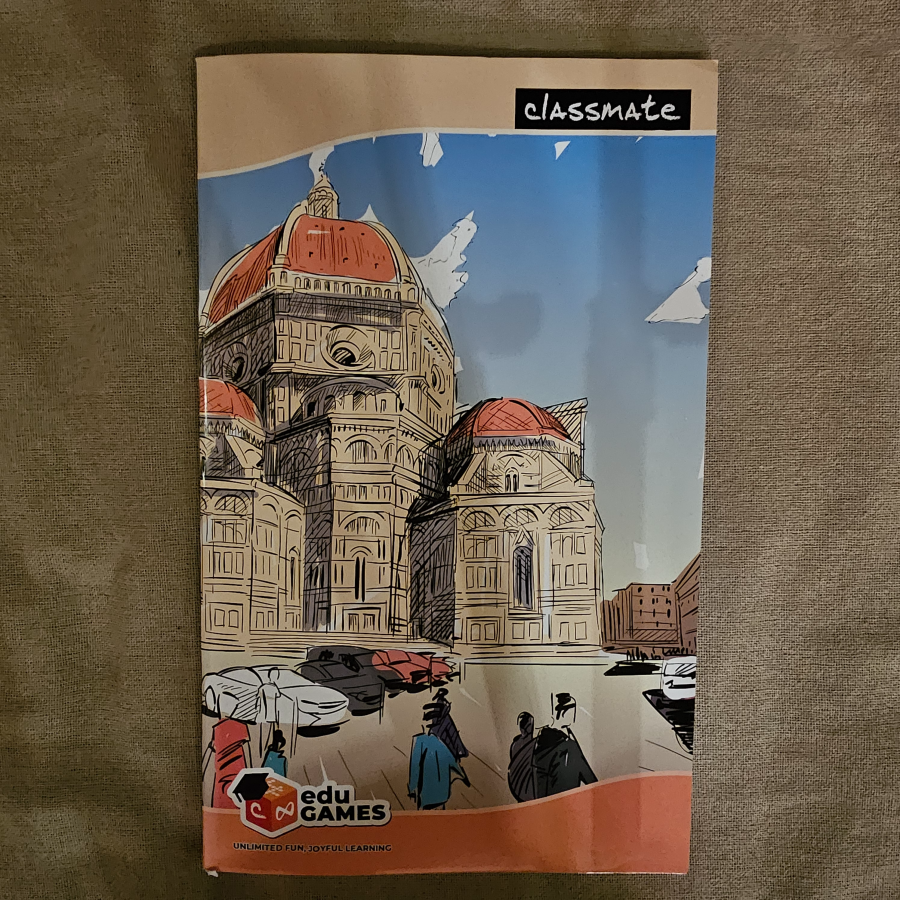 NOTE000001 - Classmate unruled 160 Pages notebook A4