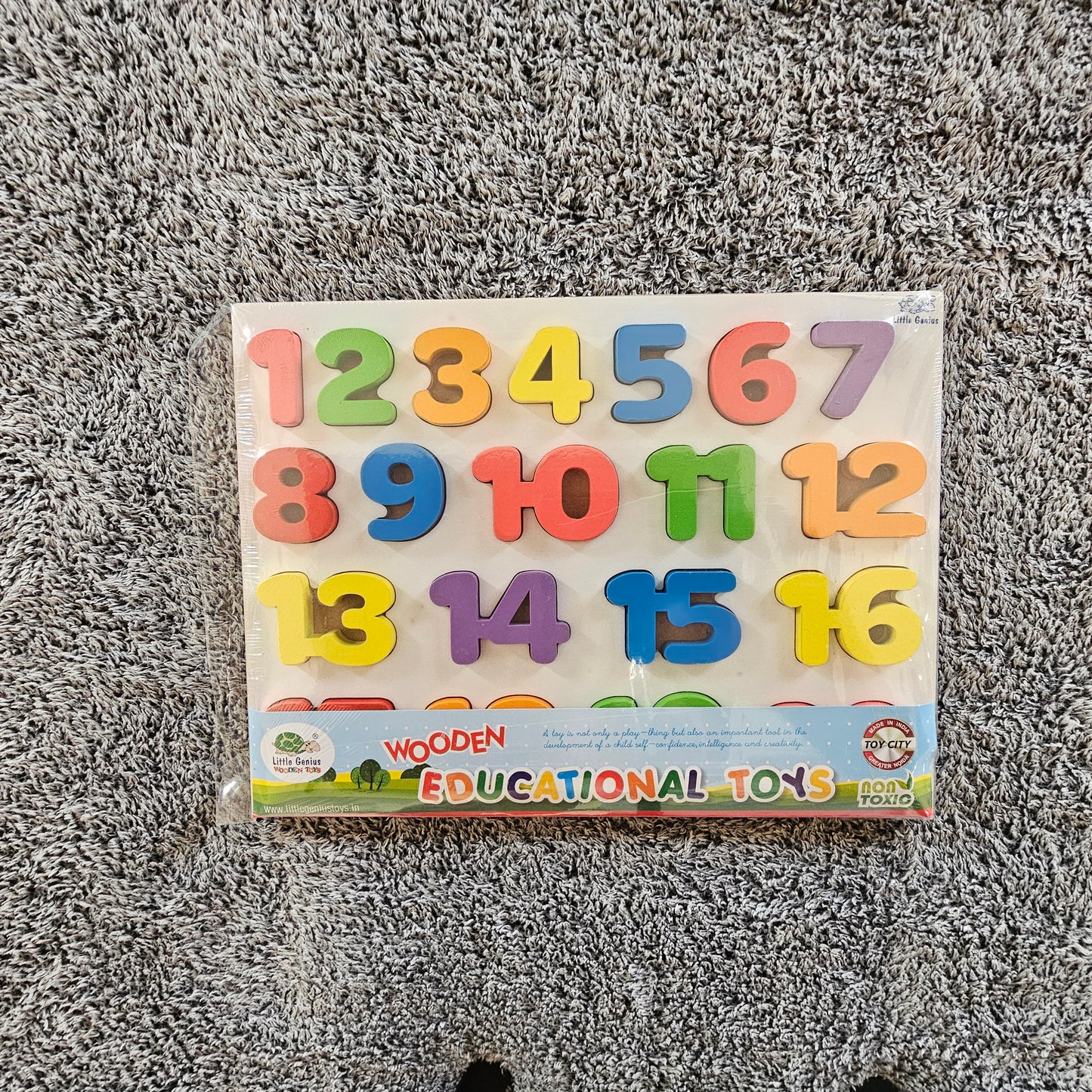 BLT000010 - Raised Numbers 1 To 20