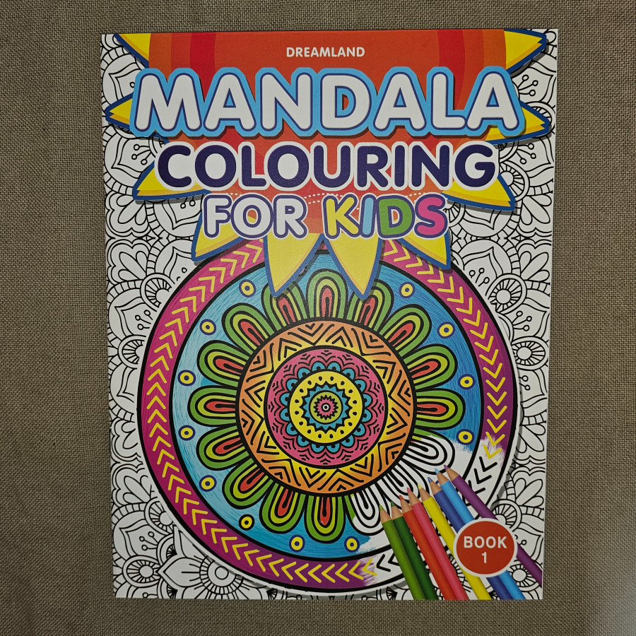 CB000002 - Mandala Colorinng Book for Kids