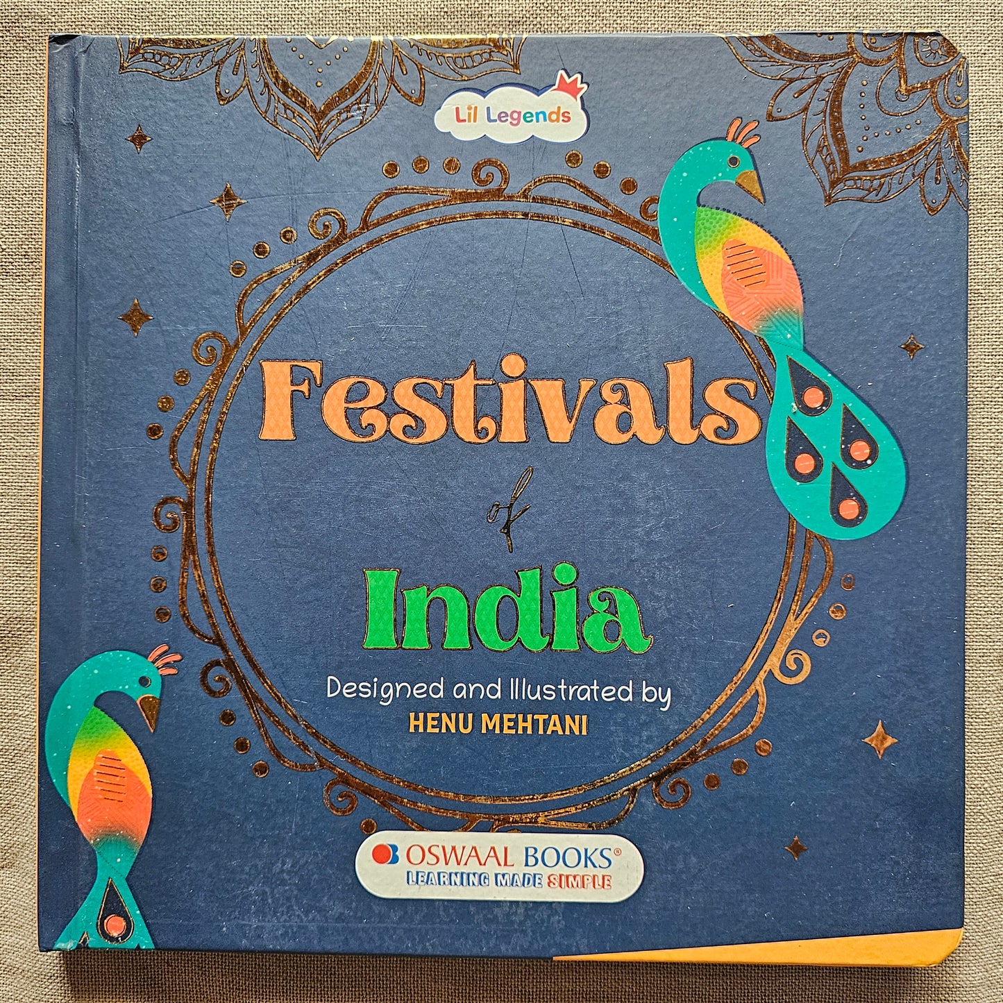 NB000016 - Little Legends Festivals of India Story book. Age 3-7.