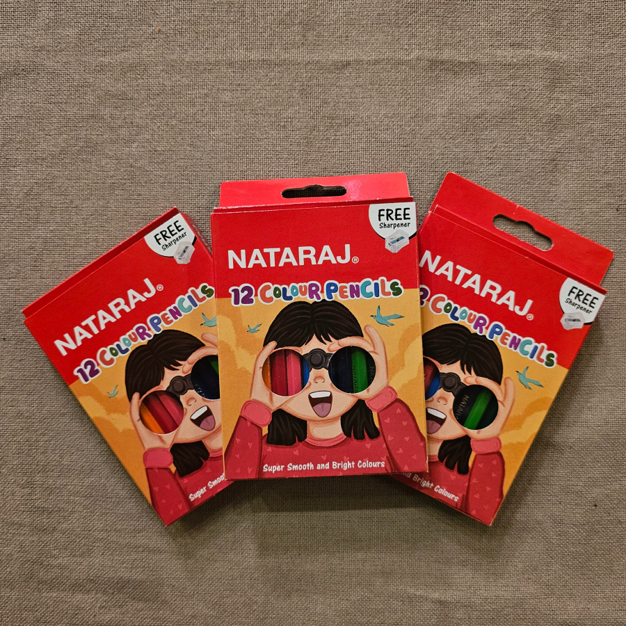 ART000018 - Nataraj Color Pencils - 12 Colors