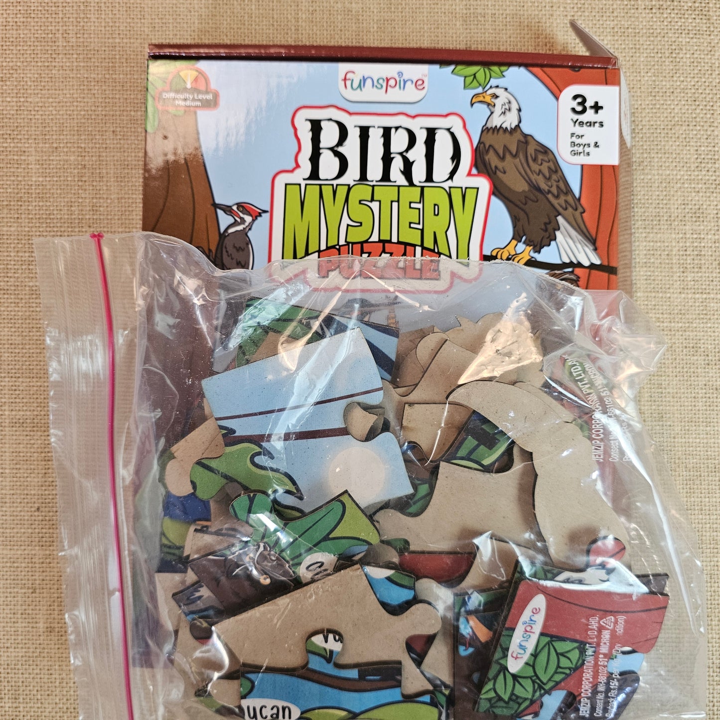 PFC000002 - Bird Mystery Wooden Puzzle