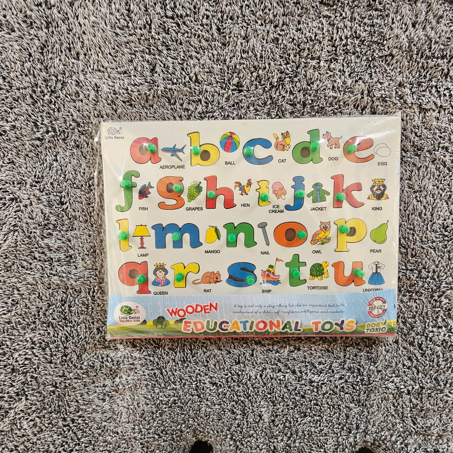 PFC000022 - English Alphabet With Picture Match Puzzle - Lowercase