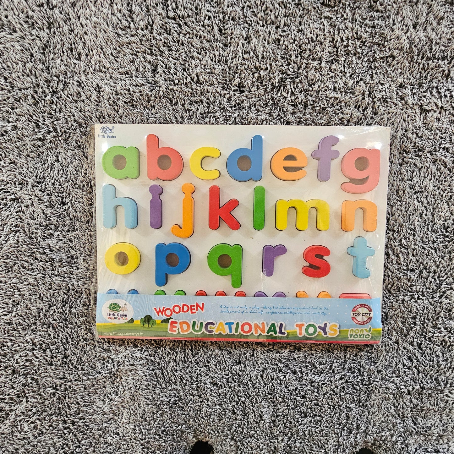 PFC000025 - Raised Alphabet Lowercase Puzzle