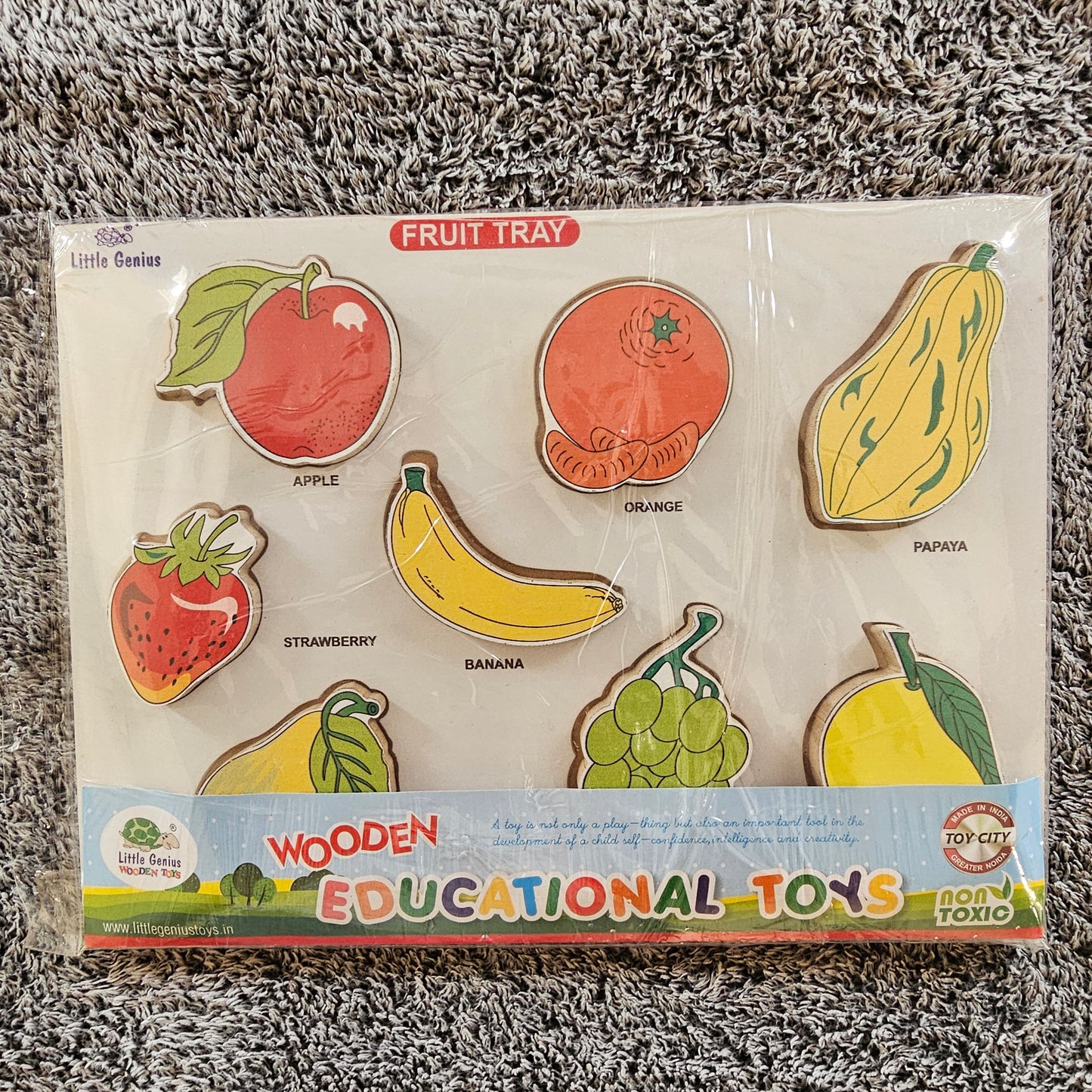 PFC000027 - Raised Fruit Puzzle
