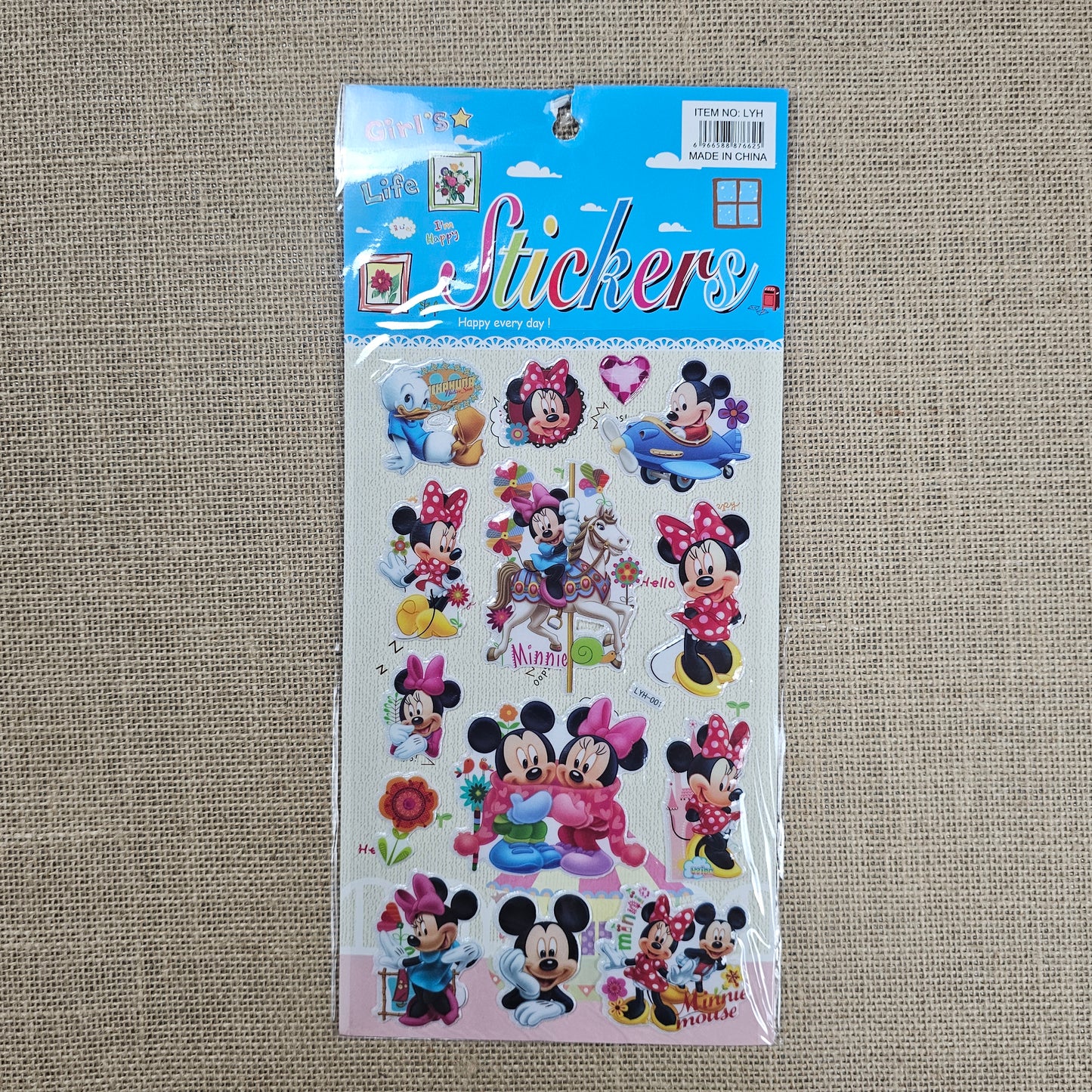 SPC000006 - Stickers - Girl's Life