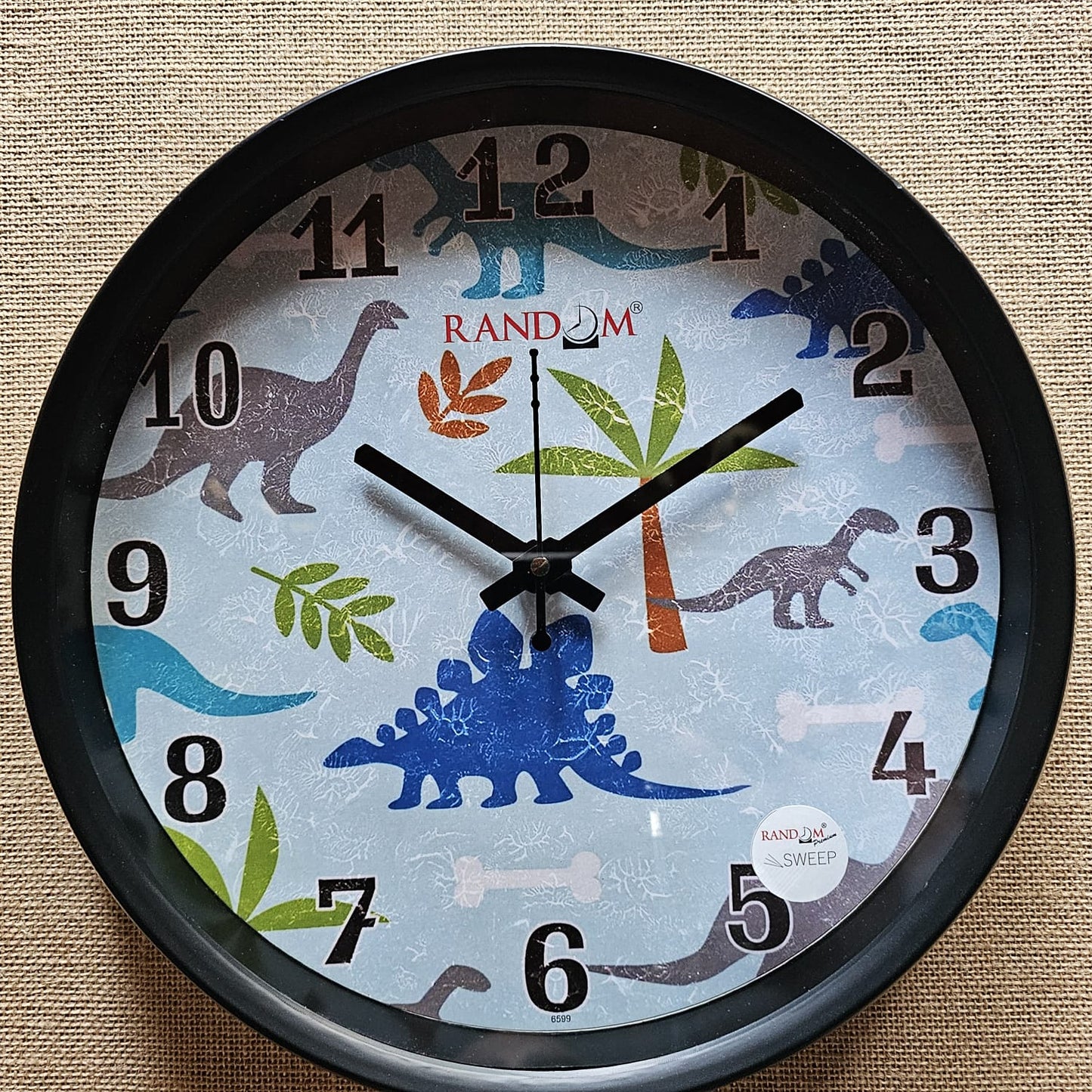 WD000003 - Children's Wall Clock - Dinosaur