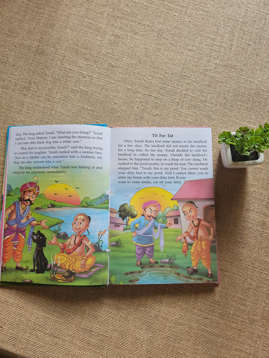 PLB000003 - 51 Stories of Tenali Rama - Hard cover