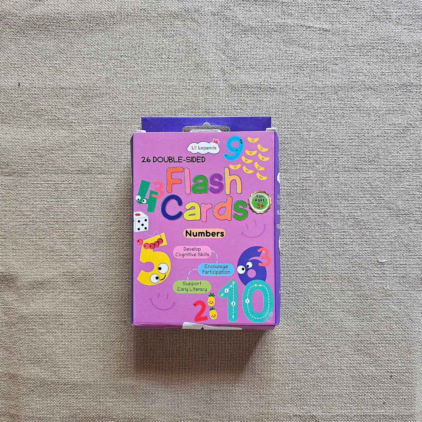 AB000012 - Little Legends Flash Cards for toddlers. Age 3+ (Numbers)