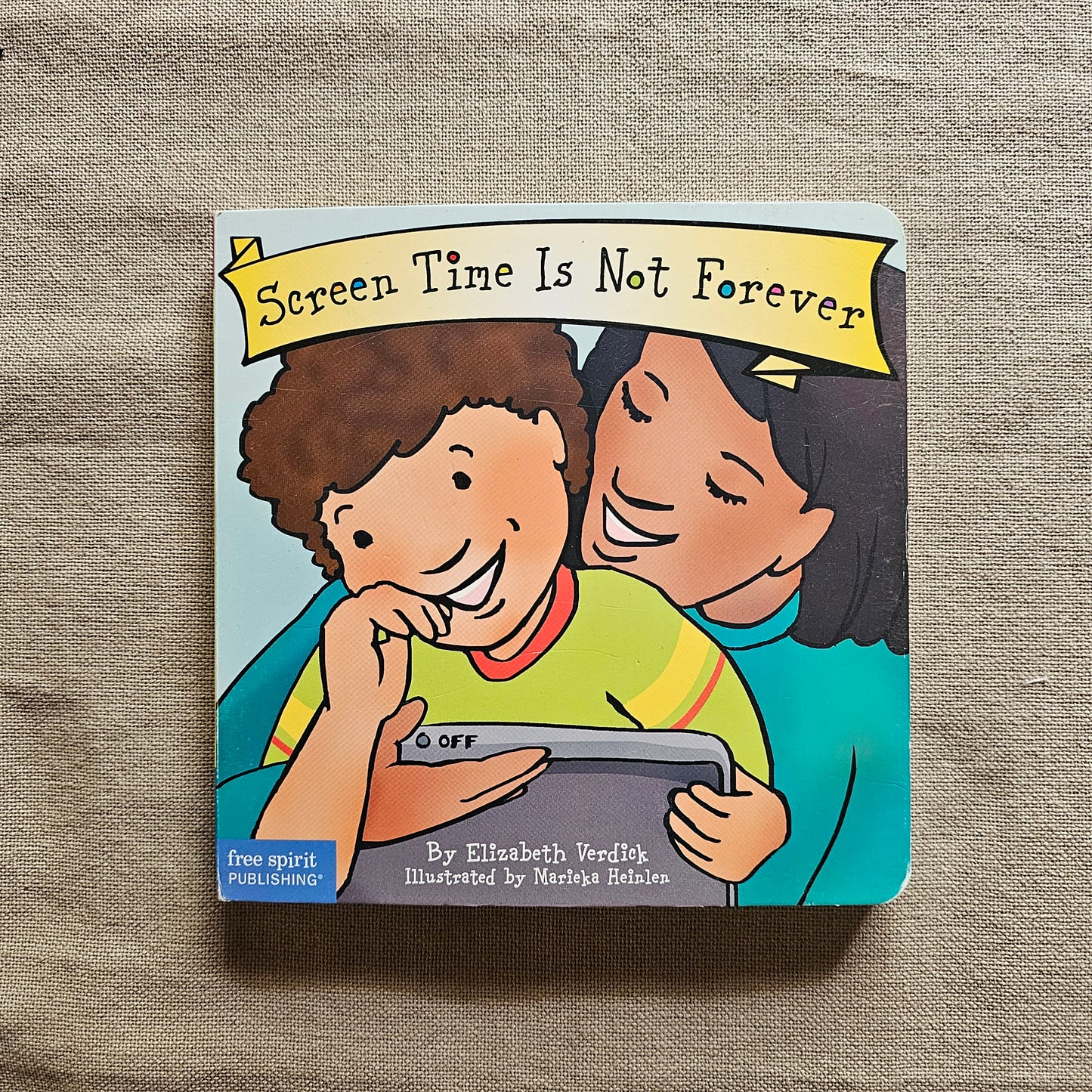 AB000028 - Children Self help Book - Screen Time is not forever