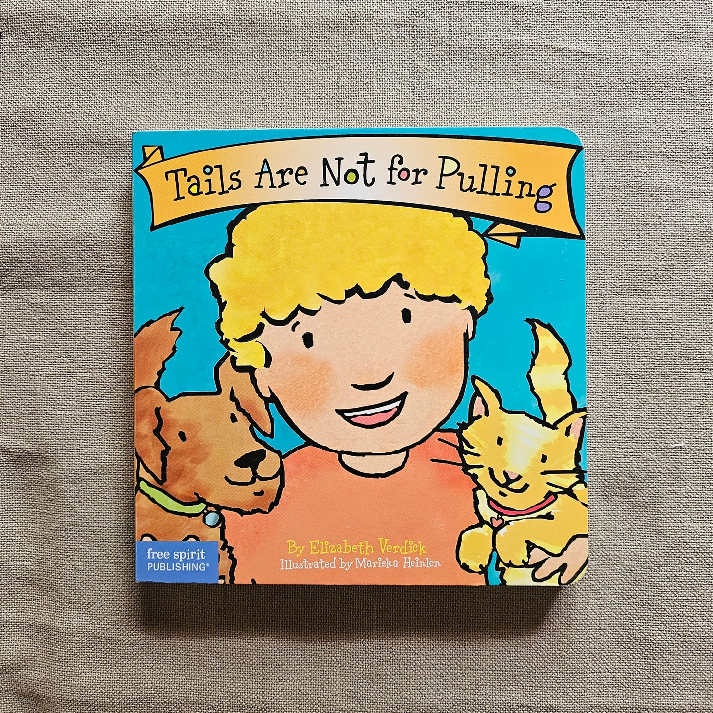 AB000029 - Children Self help Book - Tails are not for Pulling