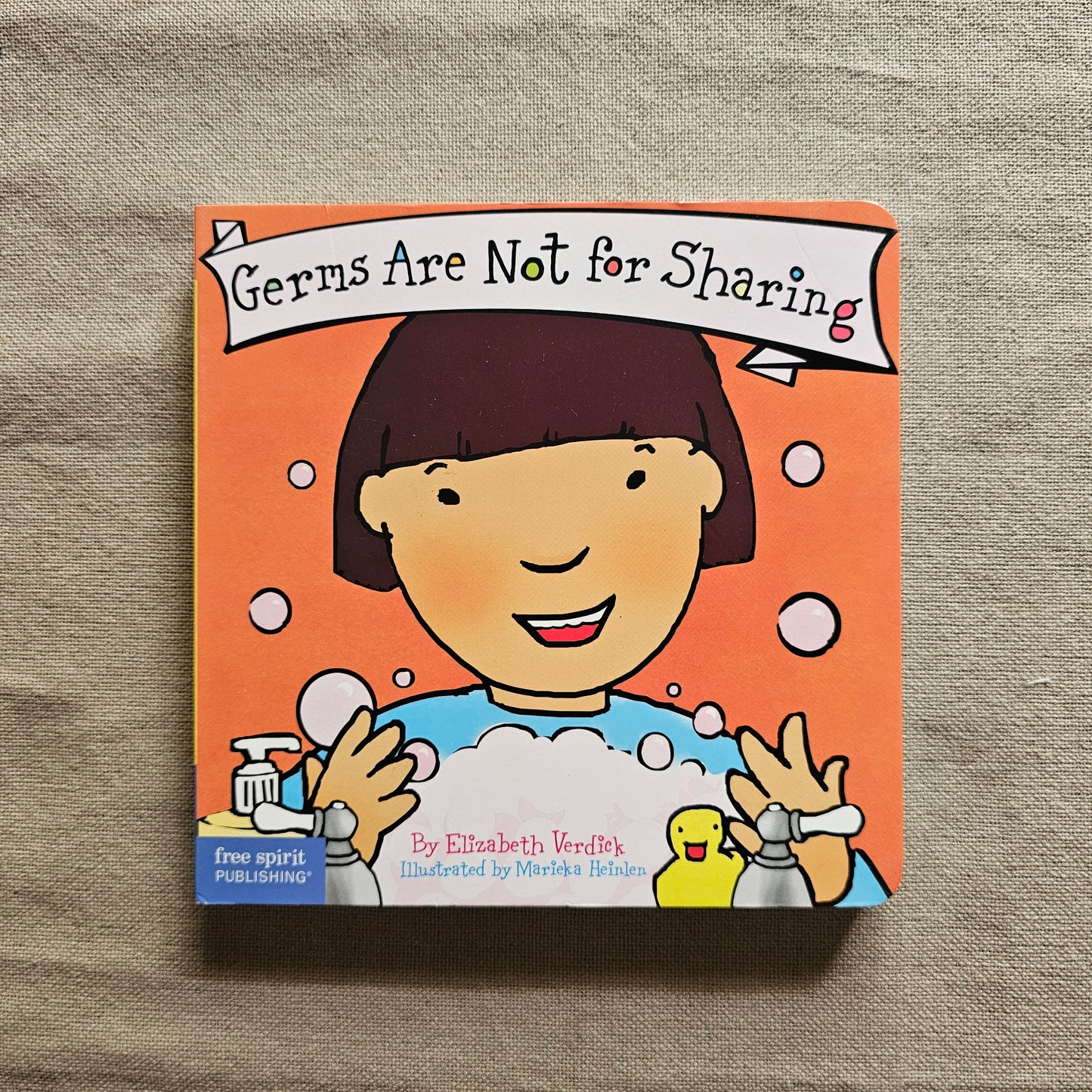 AB000035 - Children Self help Book - Germs are not for sharing