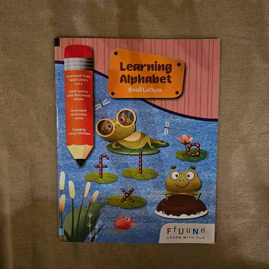 AB000002 - Alphabet Small Letter English writing book