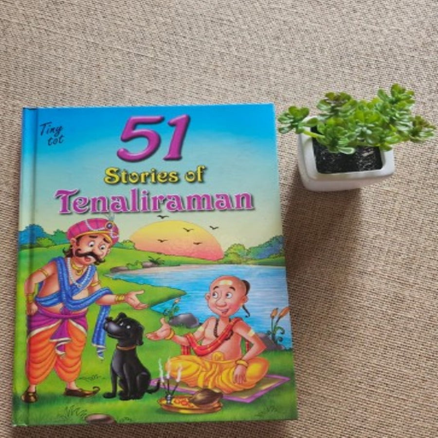 PLB000003 - 51 Stories of Tenali Rama - Hard cover
