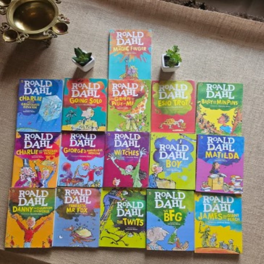 NB000004 - Roald Dhal - Set of 16 Books - Paper Back