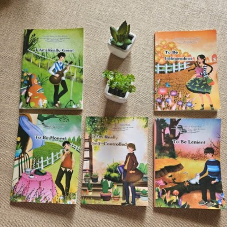 NB000005 - Growth Diary of Good Kids - Set of 5 Books - Paper Back