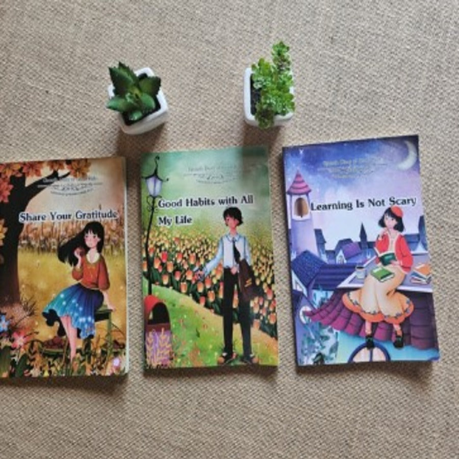 NB000007 - Growth Diary of Good Kids - Set of 3 Books - Paper Back