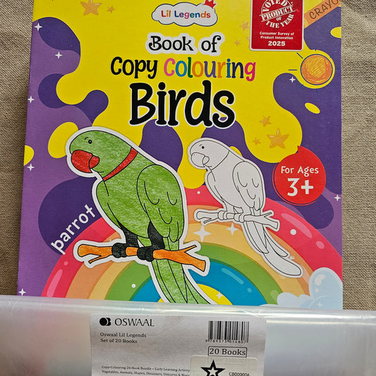 CB000006 - Little Legends Copy Coloring bundle of 20 books. Age 3+