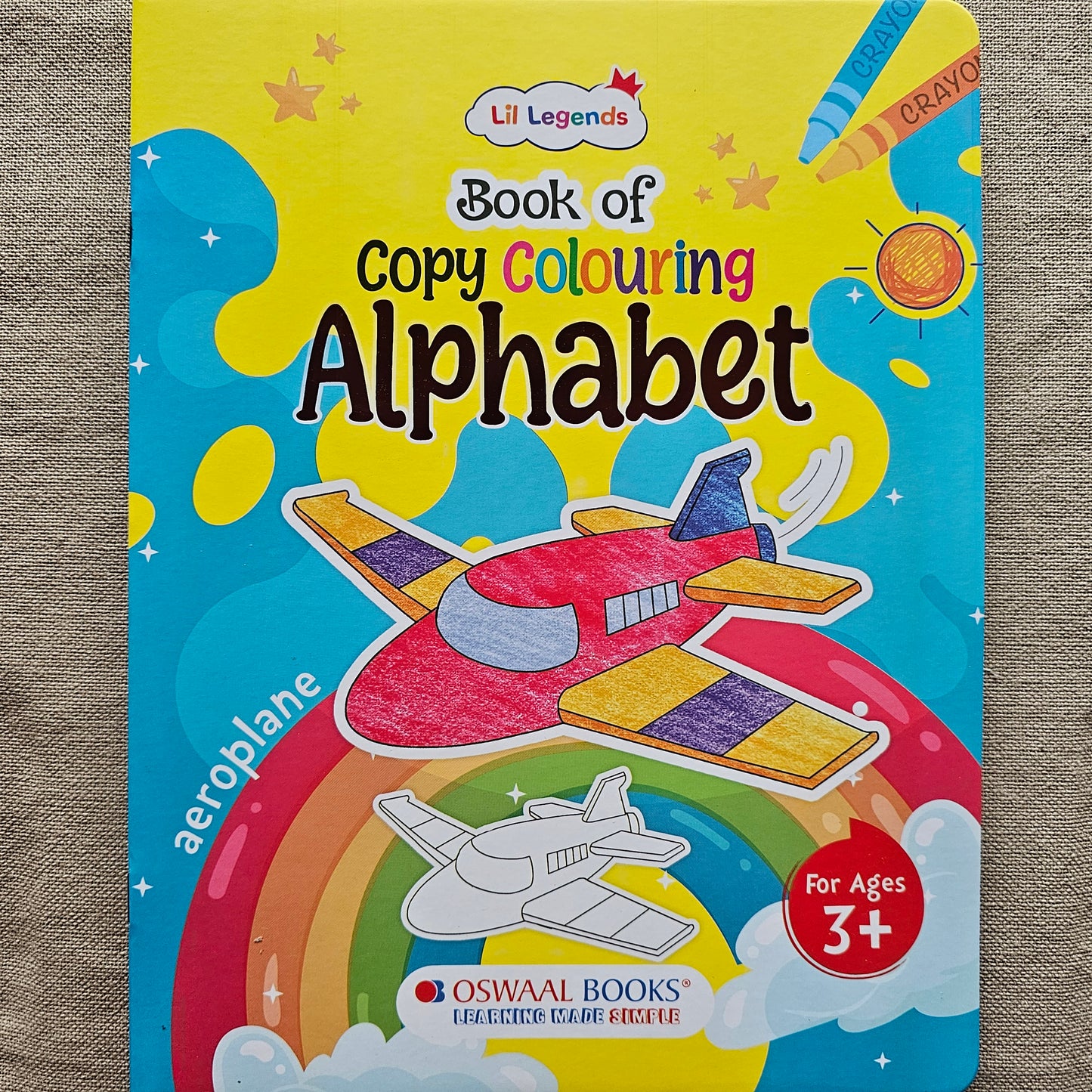 CB000010 - Little Legends Copy Coloring Book -  Alphabets