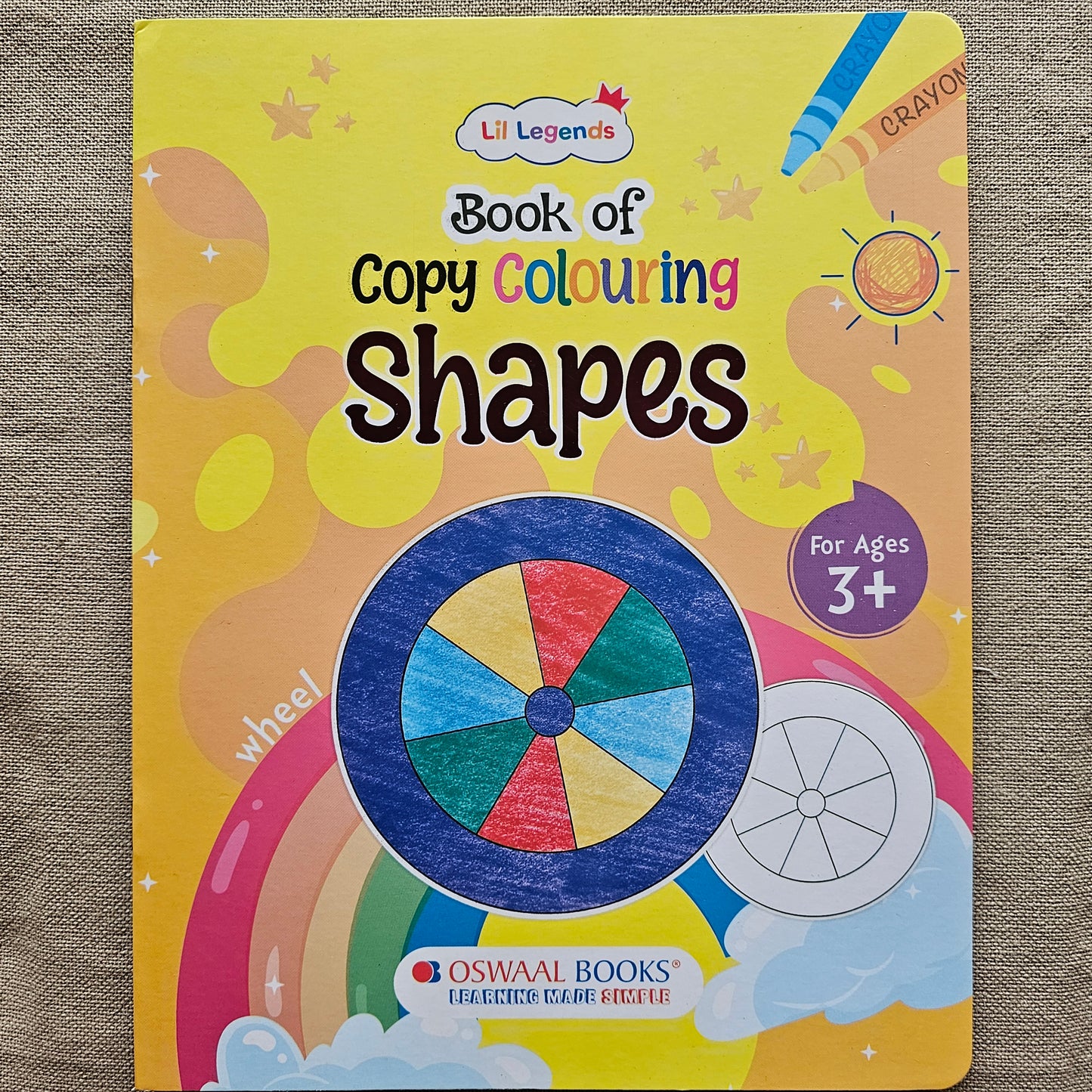 CB000013 - Little Legends Copy Coloring Book - Shapes