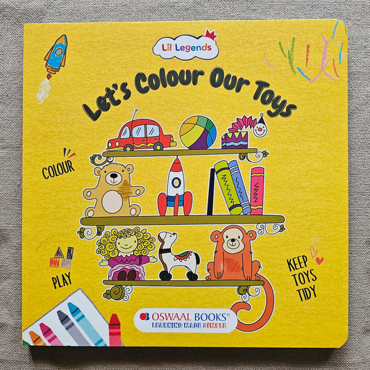 CB000018 - Little Legends coloring book. Age 2-5 years (Toys)