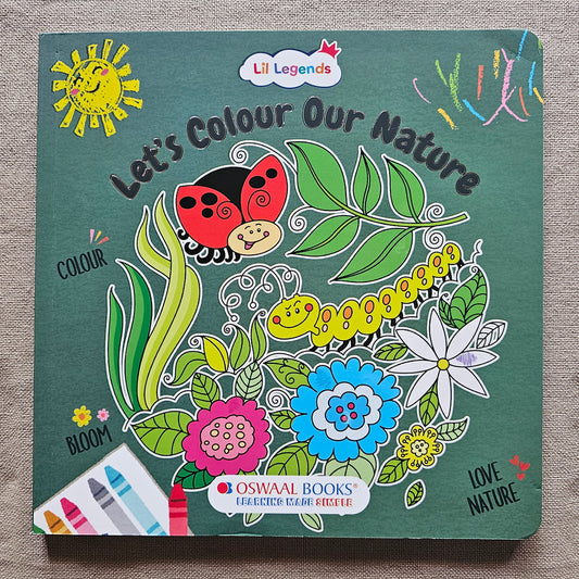 CB000022 - Little Legends coloring book. Age 2-5 years (Nature)