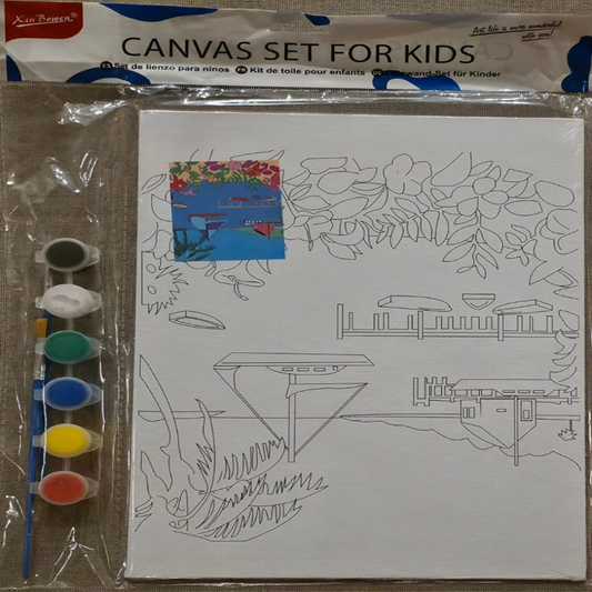 ART000001 - Canvas set for Kids - A4 with Colors