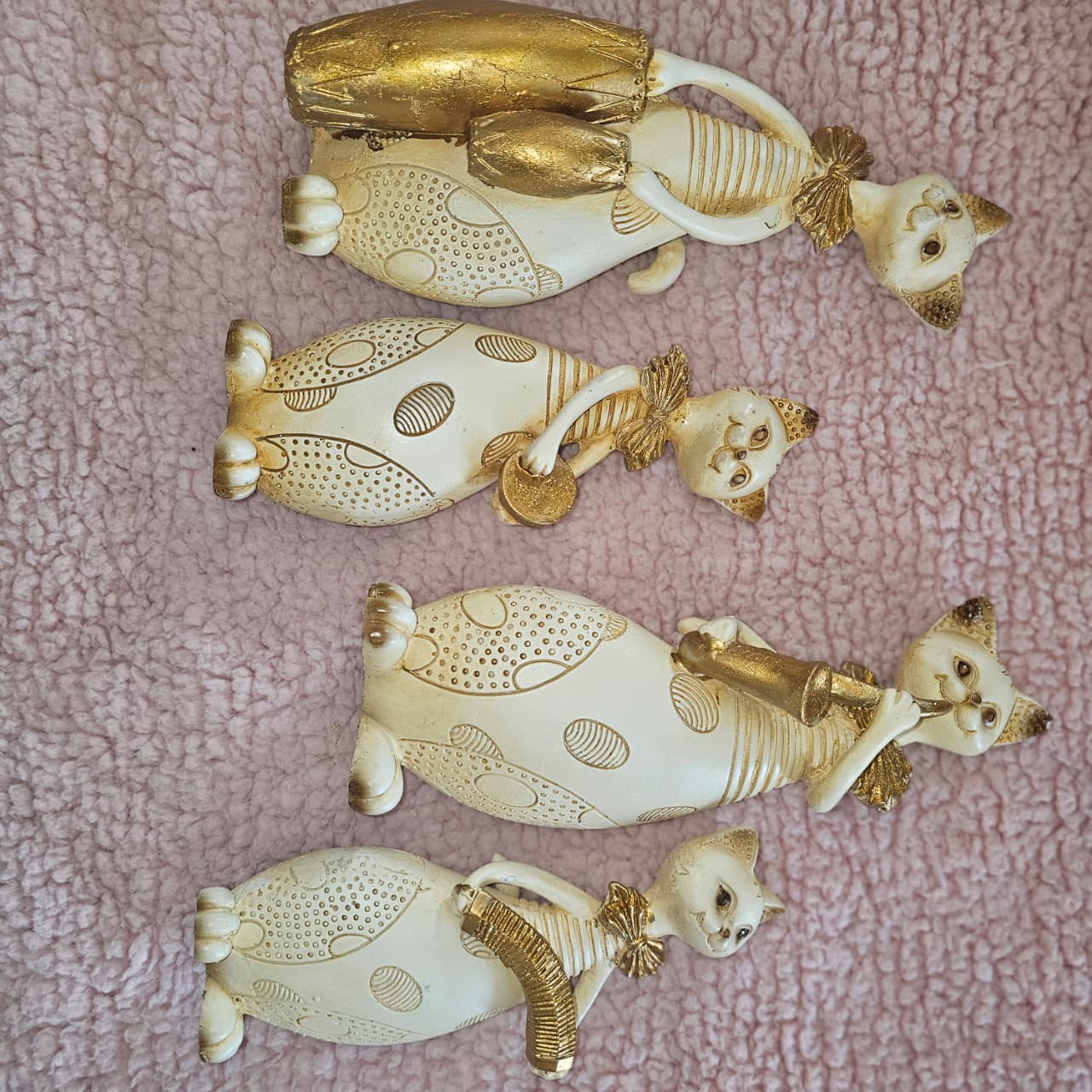 HD000001 - Cat Musicians (Set of 4)