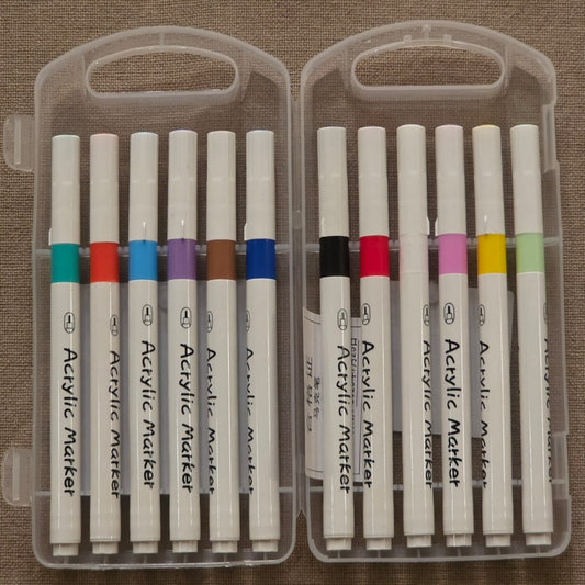 ART000012 - INZO Acrylic Marker - Pack of 12