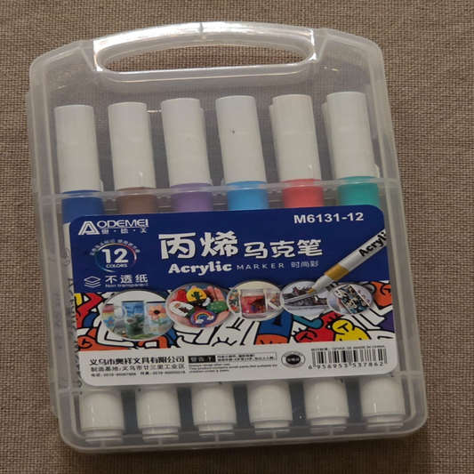 ART000012 - INZO Acrylic Marker - Pack of 12