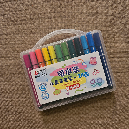 ART000014 - INZO Washable Marker 24 Colors