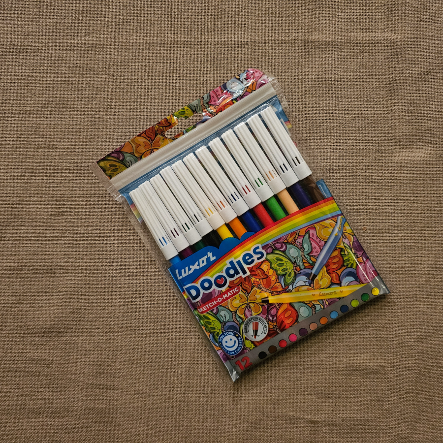 ART000015 - Luxor Sketch Pens - Pack of 12