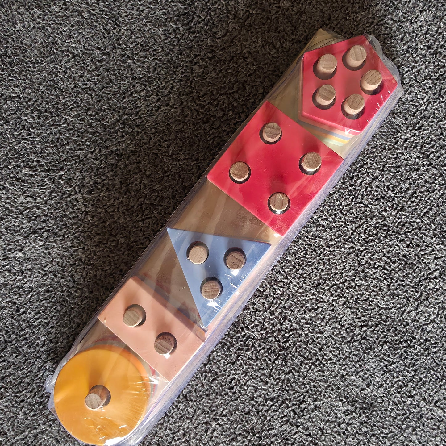 BLT000007 - Wooden Shape Sorter Board 5 In 1
