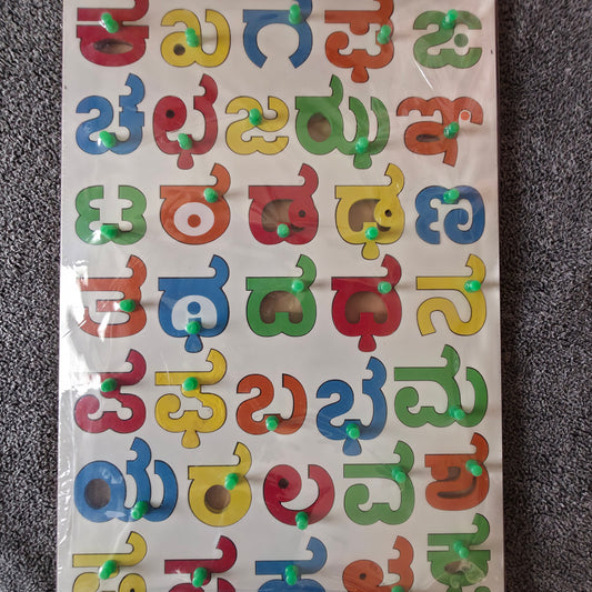BLT000014 - Kannada Consonants With Knob