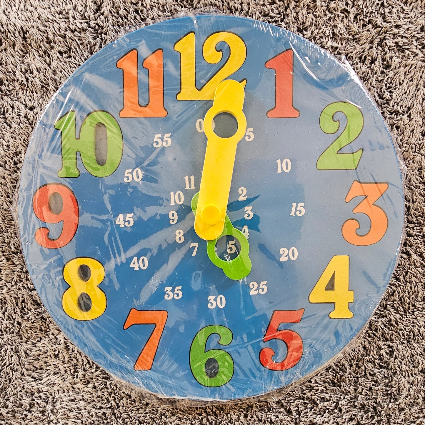 BLT000016 - Time Learning Clock (Blue)
