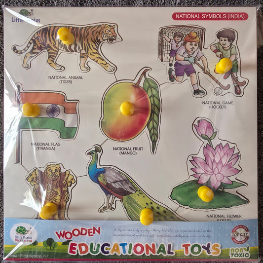 BLT000020 - National Symbols India - With Big Knob
