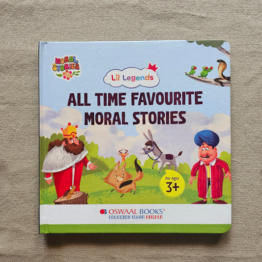 NB000014 - Little Legends All time favourite moral stories book. 5 Stories, Age 3+