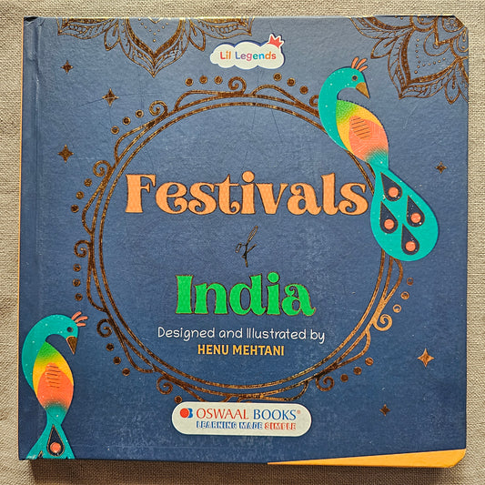 NB000016 - Little Legends Festivals of India Story book. Age 3-7.