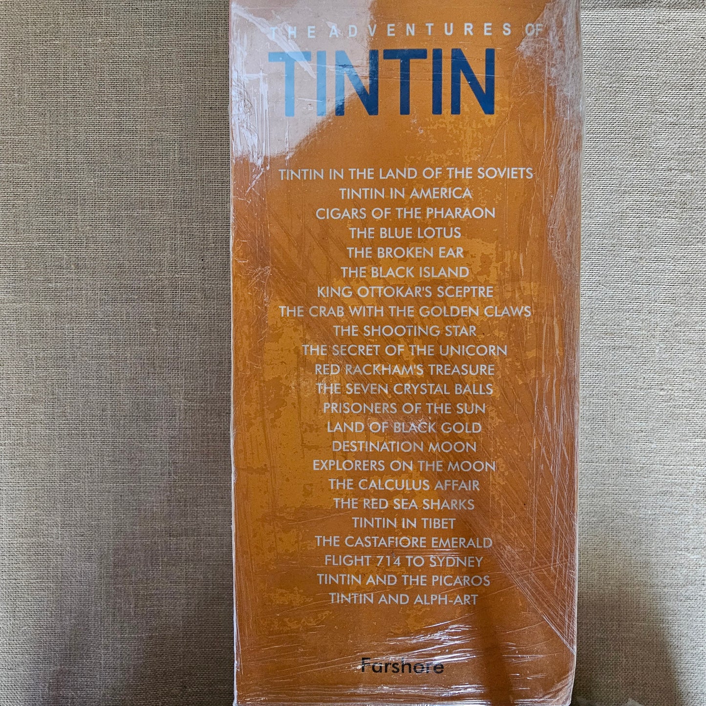 NB000018 - Tintin - Complete set of 23 Books
