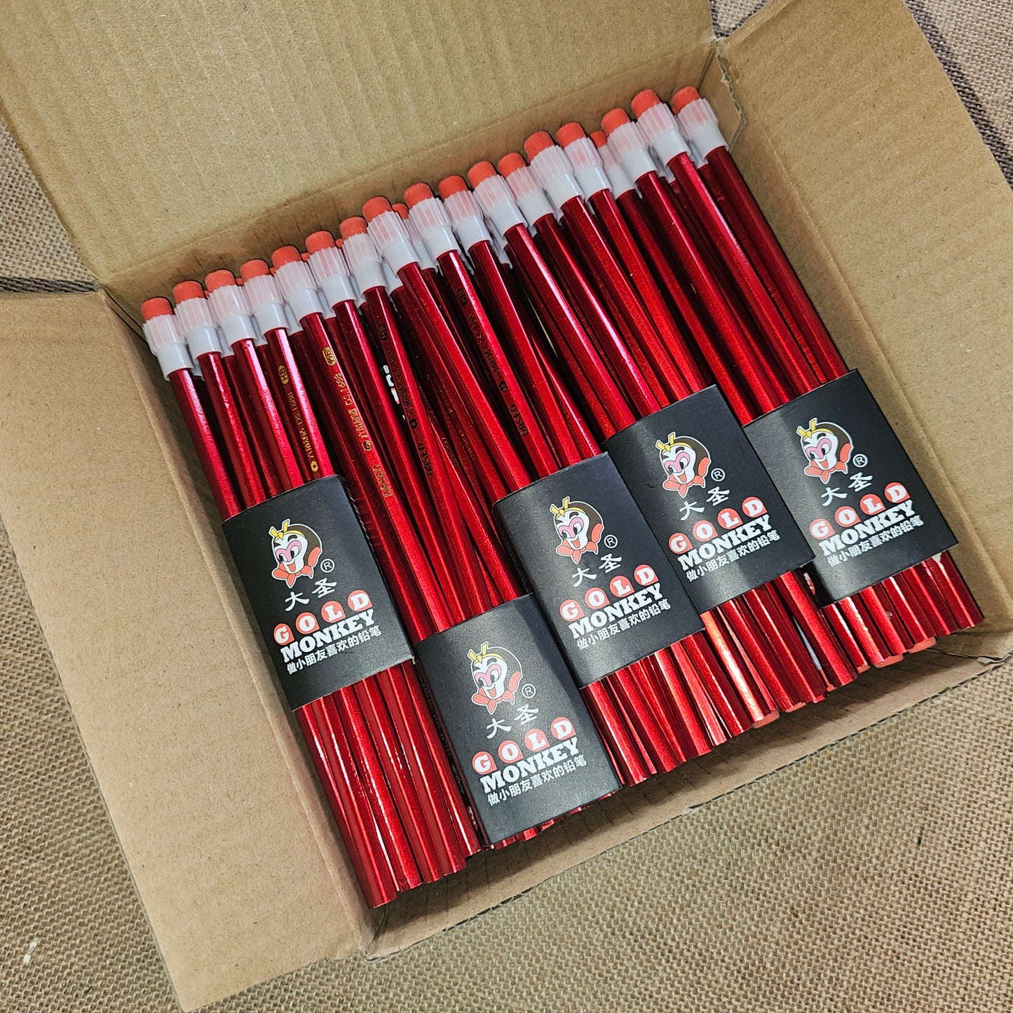 PES000003 - HB07 - Set of 10 Pencils with Eraser