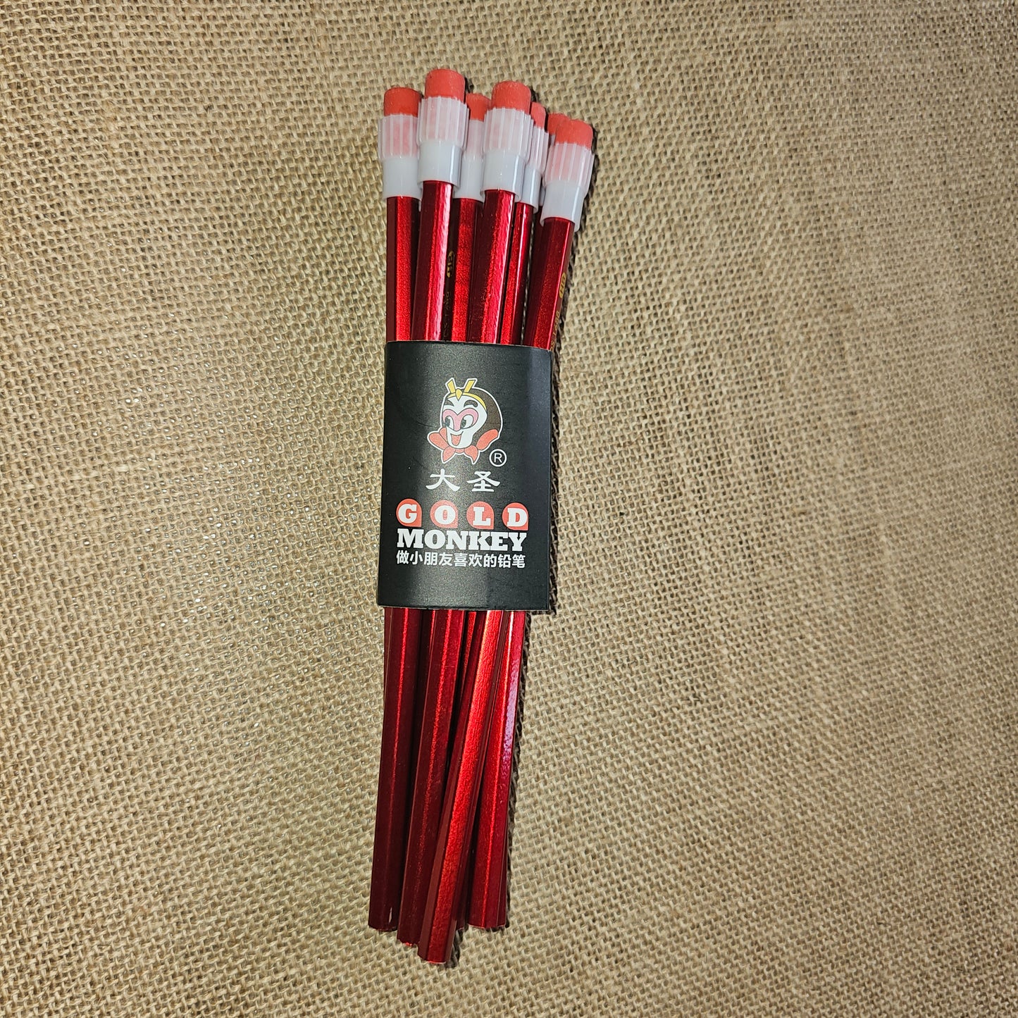 PES000003 - HB07 - Set of 10 Pencils with Eraser