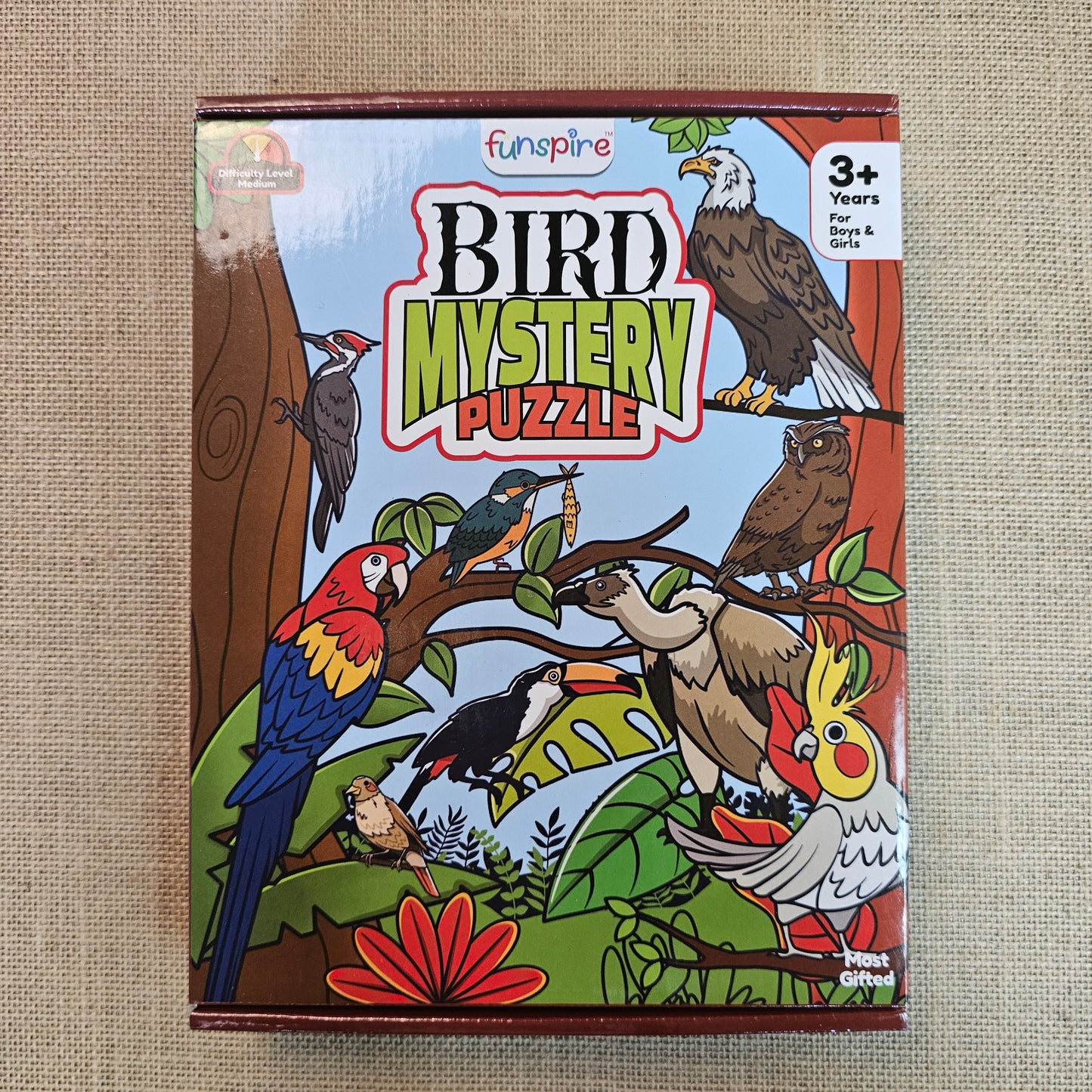 PFC000002 - Bird Mystery Wooden Puzzle