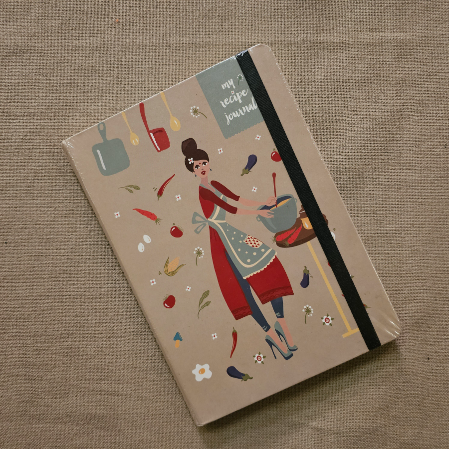 NOTE000005 - Recipe 240 Page A5 Notebook Ruled Book