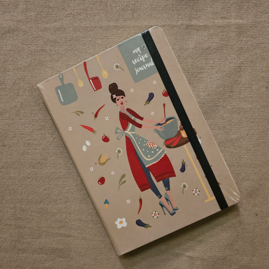 NOTE000005 - Recipe 240 Page A5 Notebook Ruled Book